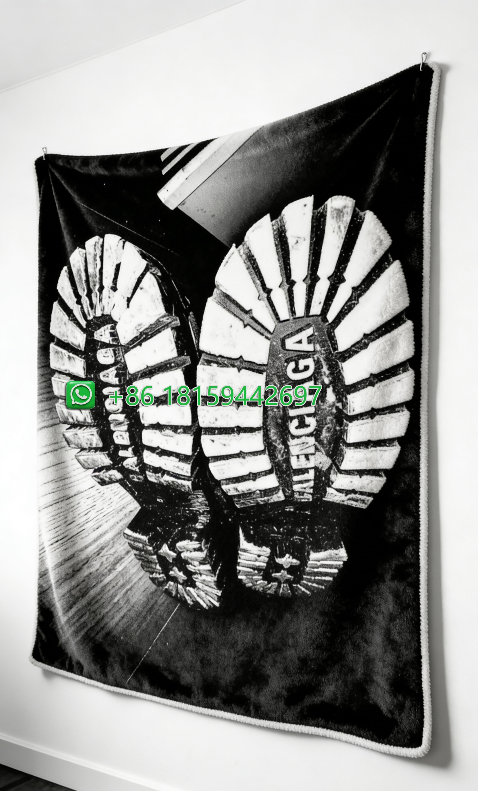 Balenciaga Throw Blankets